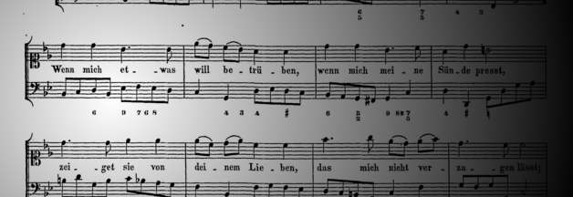 Gott, wie gross ist deine Güte BWV 462 - Score