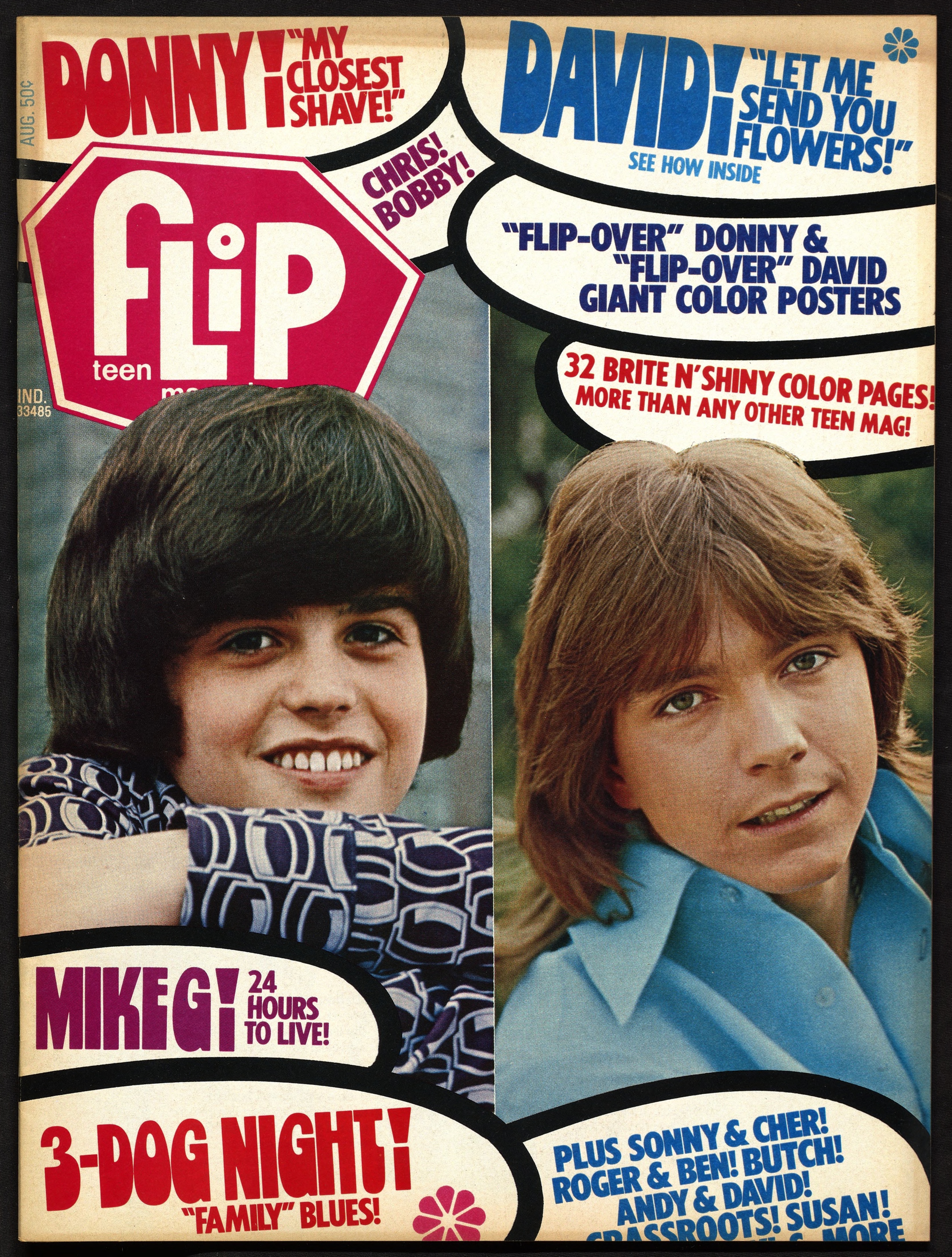 Flip Teen Magazine August 1972 No 73 Flip August 1972 No 73